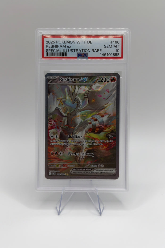 Reshiram ex WHT #166 - PSA 10