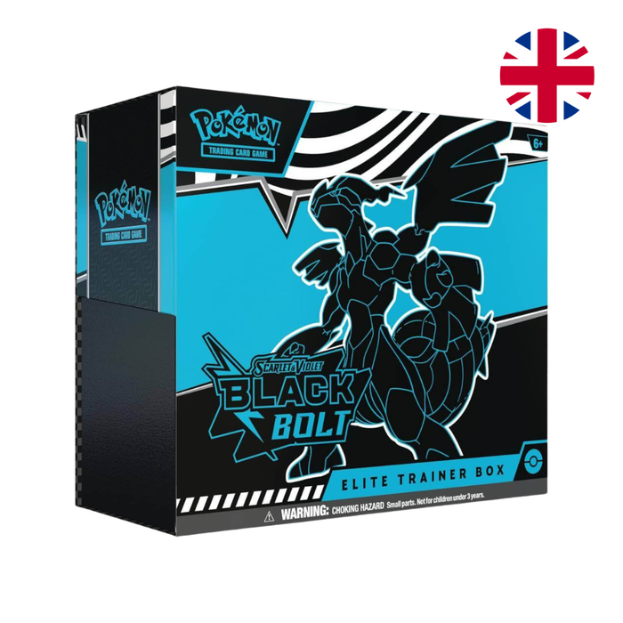 Pokémon Scarlet & Violet – Black Bolt Elite Trainer Box (ENG)
