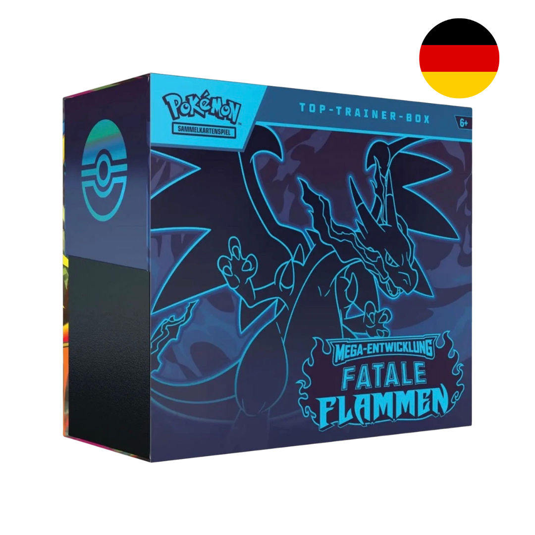 Pokémon Mega-Entwicklung: Fatale Flammen – Top-Trainer-Box (DE)