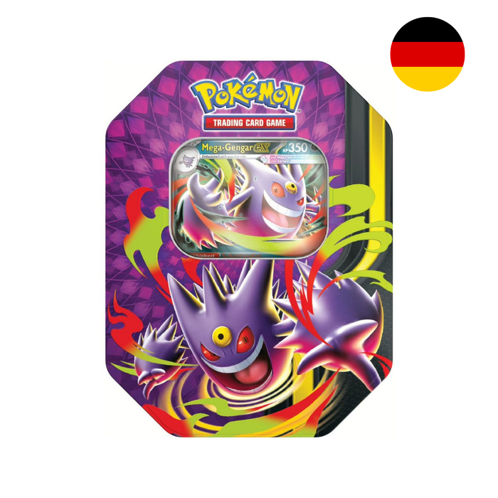 Pokémon - Mega Mondschein - Tin Mega Gengar EX - Tin-Box - Deutsch